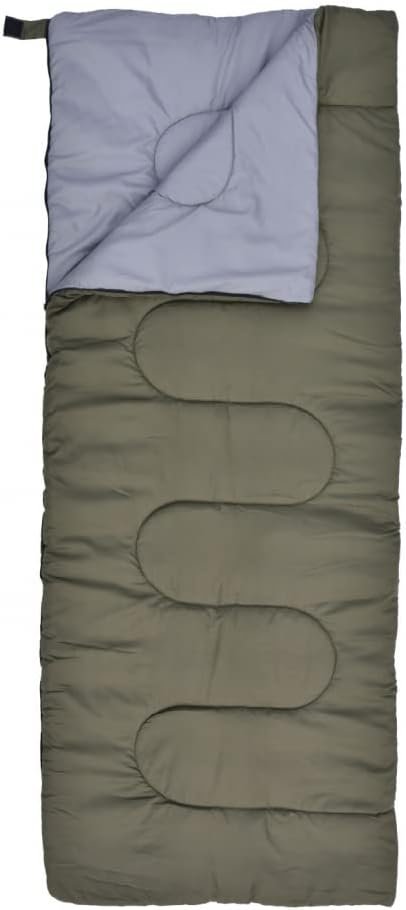 Envelope Sleeping Bag, Double-Sided Zipper, Suitable Temperature Estimate: Approx. 22.0 °F (10 °C)