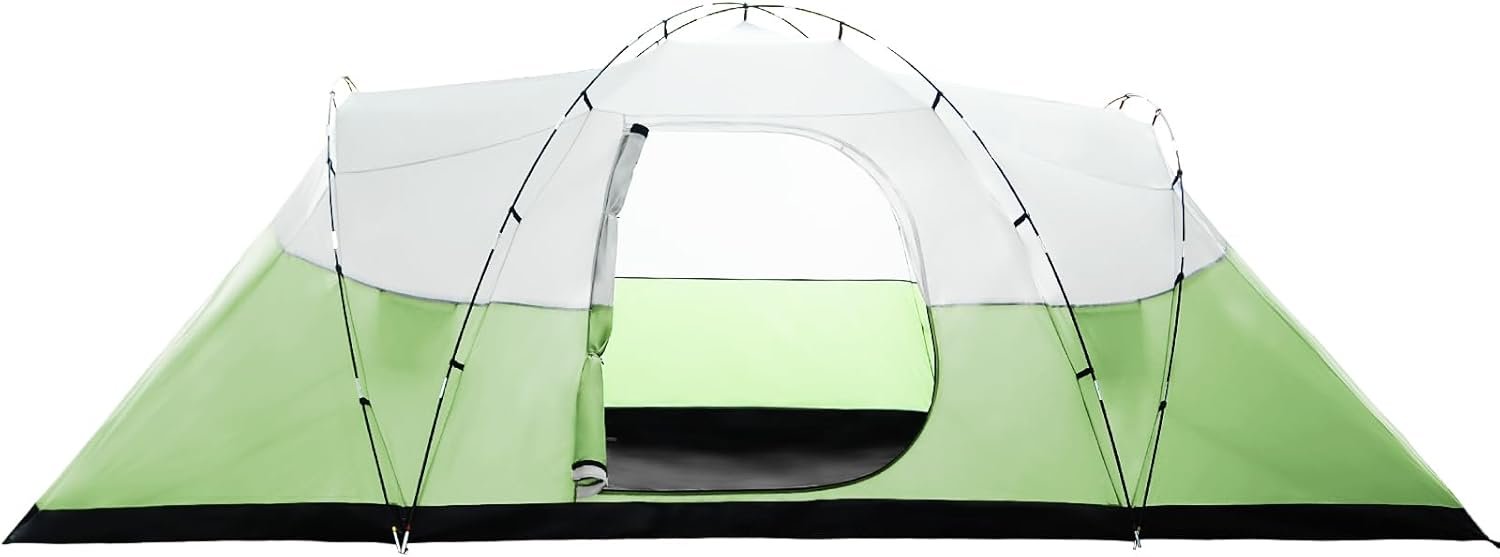 10-Person Tents for Camping,Large Family Camping Tents with Rainfly,Big Tents with Vestibule,Double Layer,Waterproof,Easy Setup Dome Tents for Outdoor Camping,Party,(18ft x 9.8ft x78 in) - Image 2