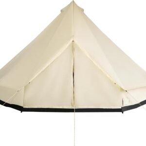 10-Person Yurt Tent Glamping Bell Tent with Spacious Interior, Breathable Waterproof Design, for Family Outdoor Camping, 16' x 16' x 10'