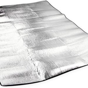Outdoor Double-Sided Moisture-Proof Aluminum Foil Foam Pad Waterproof and Insulating Foil Mat Picnic Mat Camping Mat for Beach Tent and Camping